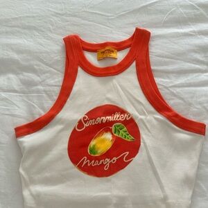 Simon Miller x Mango Limiter Edition Cropped Tank Top - Size Large -